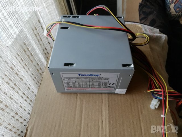 Компютърно захранване 450W TrendSonic T-450ATX 120mm вентилатор, снимка 7 - Захранвания и кутии - 37690445