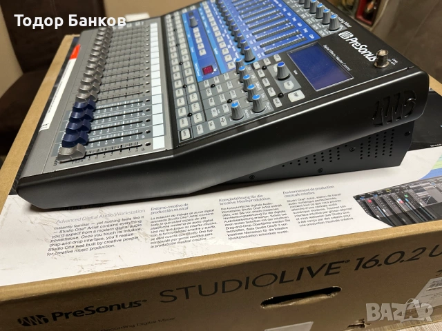 Продавам миксер Presonus StudioLive 16.0.2 USB, снимка 8 - Други - 53035373