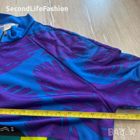 Вело тениска мъжка  фланелка Bogner Vintage, размер L къс ръкав, снимка 4 - Спортни дрехи, екипи - 53275183