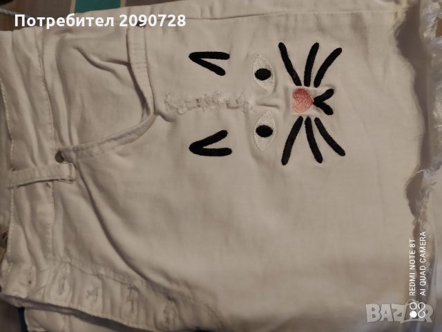 Нови дънкови панталонки, снимка 2 - Къси панталони и бермуди - 33550138