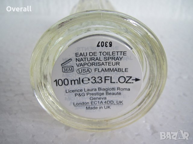 Aqua di Roma Laura Biagiotti ОРИГИНАЛЕН дамски парфюм 100 мл ЕДТ, снимка 3 - Дамски парфюми - 32693372