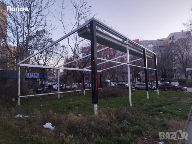 Навес сгъваема покривна система