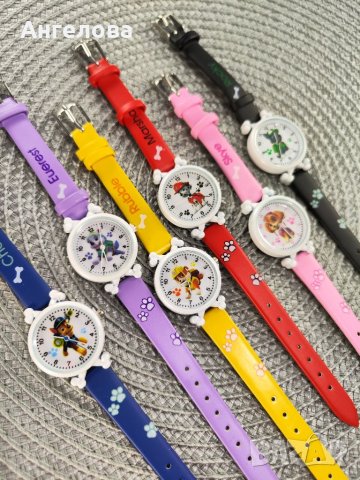 Часовник Пес патрул/ Paw patrol - Чейс, Скай, Еверест, Рабъл, Маршал, Роки