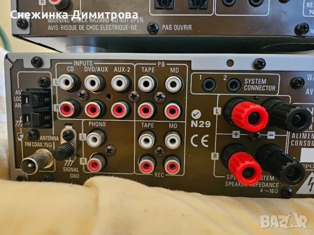 Стерео уредба Denon DRA-201SA+DCD 201SA, снимка 11 - Аудиосистеми - 51129145