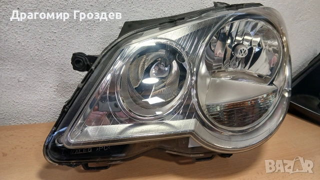 Оригинален ляв фар за VW Polo / Фолксваген Поло (2005-2009), снимка 2 - Части - 49902039