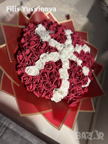 Букети от вечни рози , снимка 7 - Изкуствени цветя - 51757187