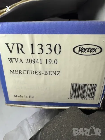 VERTEX VR1330 ПРЕДНИ НАКЛАДКИ MERCEDES-BENZ W124 (C124), 190 (W201), E-класа (W124) 1984-1996   , снимка 3 - Части - 48811969