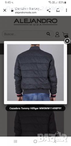 Tommy Hilfiger TH Tech Wool Mens Jacket Size S НОВО! ОРИГИНАЛ! Бомбер Мъжко Зимно Яке!, снимка 14 - Якета - 38188605