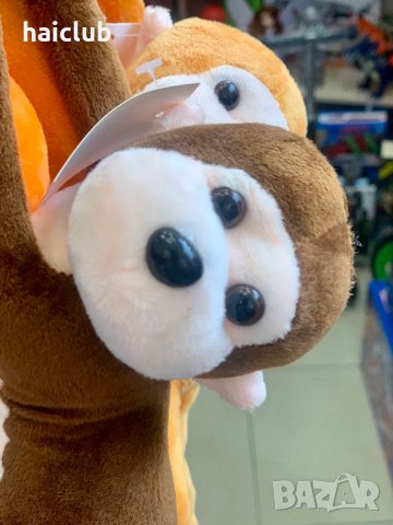 Плюшена маймунка/Музикална плюшена маймунка/Маймуна плюш, снимка 4 - Плюшени играчки - 36754931