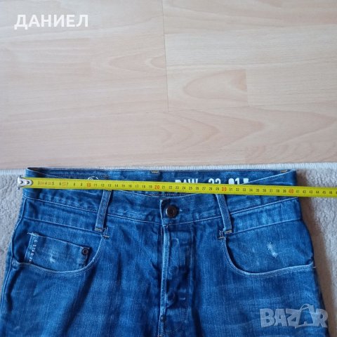 Оригинлни Мъжки къси дънки G-STAR RAW W 30, снимка 7 - Дънки - 32729086