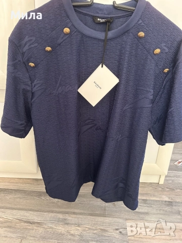 Шикозна тениска Balmain, снимка 3 - Тениски - 51779829