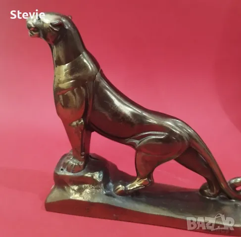 Метална статуетка - Арт Деко, снимка 1