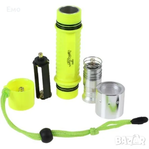 Фенер за водолази с издръжливост до 50 Метра дълбочина, снимка 4 - Оборудване и аксесоари за оръжия - 47934637