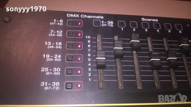 martin 2518 dmx dj controller-made in denmark-внос швеицария, снимка 11 - Други - 27493192