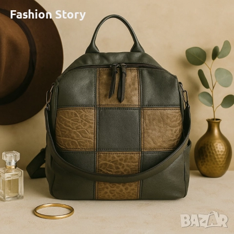 Многофункционална дамска раница-чанта, снимка 7 - Раници - 51864417