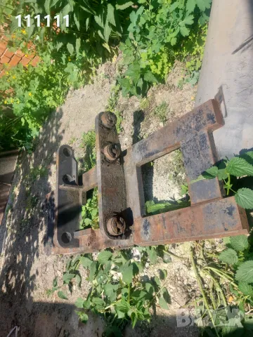 Плоча,  количка от мотокар 51см. Захват дължина 160см. Дебелина 45мм., снимка 4 - Индустриална техника - 50227601