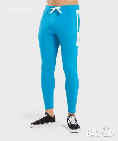 Gymshark Luxe Legacy Joggers - Оригинално мъжко долнище р-р M, снимка 1 - Спортни дрехи, екипи - 48982793