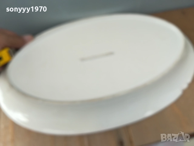 порцелан-красива голяма чиния 2409250746, снимка 17 - Антикварни и старинни предмети - 51815782