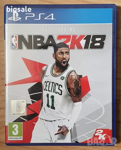 Перфектен диск игра NBA 2K18 PS4 Playstation 4 НБА 18 2018 Плейстейшън