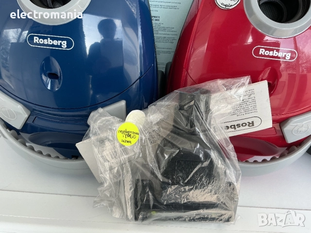 прахосмукачка с постоянна торбичка Rosberg R51001J + подарък, снимка 8 - Прахосмукачки - 38970267
