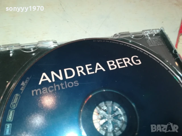 ANDREA BERG CD 1308251656, снимка 7 - CD дискове - 51355522