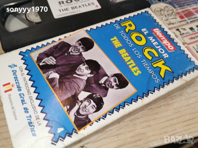 THE BEATLES-ORIGINAL VHS VIDEO TAPE 1912251601, снимка 2 - Други музикални жанрове - 52848661