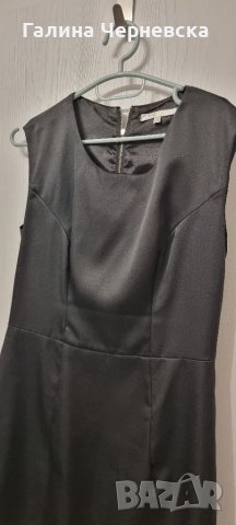 Сатенена рокля, снимка 2 - Рокли - 35380462