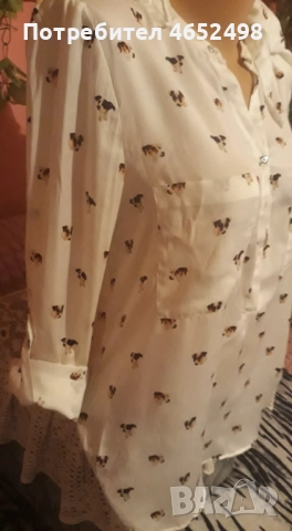 ZARA Елегантна Риза , снимка 5 - Ризи - 52496048