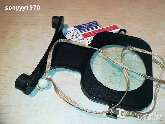 АНТИК-СТАРА ГОЛЯМА ПРОФИ ЛУПА-21Х18Х3СМ, снимка 4 - Колекции - 28861396