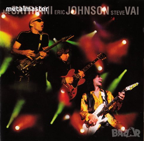 J. Satriani, E. Johnson, S. Vai - G3 - Live In Concert (1997), снимка 1 - CD дискове - 44085027