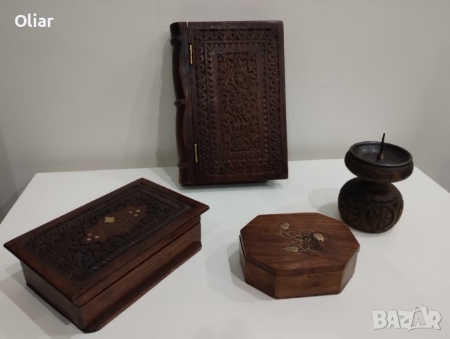 Прекрасни кутии от дърво. Подарък, декорация., снимка 1