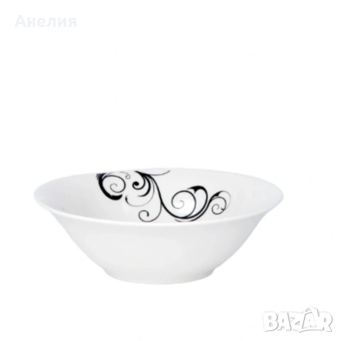 Комплект чинии 24 части с елегантен винтидж дизайн – Възвишен стил за всяка трапеза, снимка 3 - Сервизи - 53301352