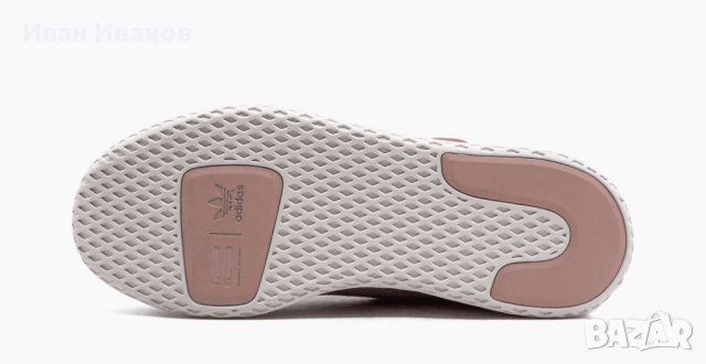 кецове  ADIDASPharrell Williams  X TENNIS HU номер 39,5-40, снимка 6 - Кецове - 37118962