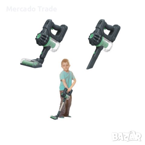 Детска ръчна прахосмукачка Mercado Trade, Със светлинни и звук, Зелен, снимка 3 - Електрически играчки - 43121049