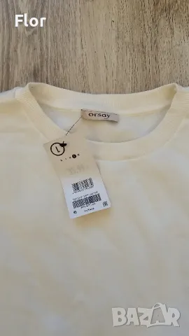 Блуза Orsay с перлички, снимка 2 - Блузи с дълъг ръкав и пуловери - 48729971