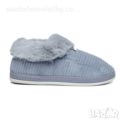 Дамски домашни пантофи сив 38/43