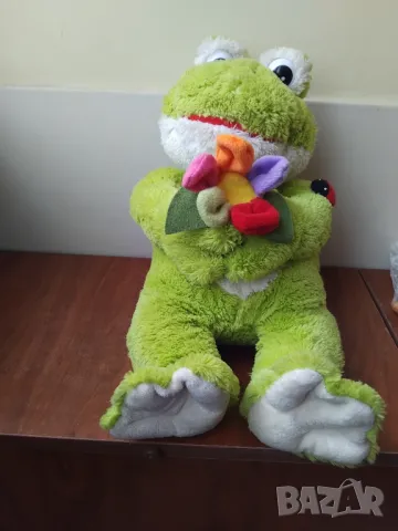 Жаба  / Жабче плюшена играчка, снимка 5 - Плюшени играчки - 49186224