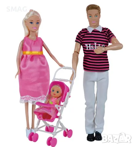 Кукла бременна със семейство S_1189675