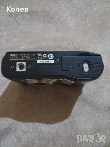 Фотоапарат Nikon Coolpix L16, 7,1 Mp, снимка 4 - Фотоапарати - 50868654