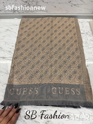 Guess шал кашмир и коприна, снимка 5 - Шалове - 52820781