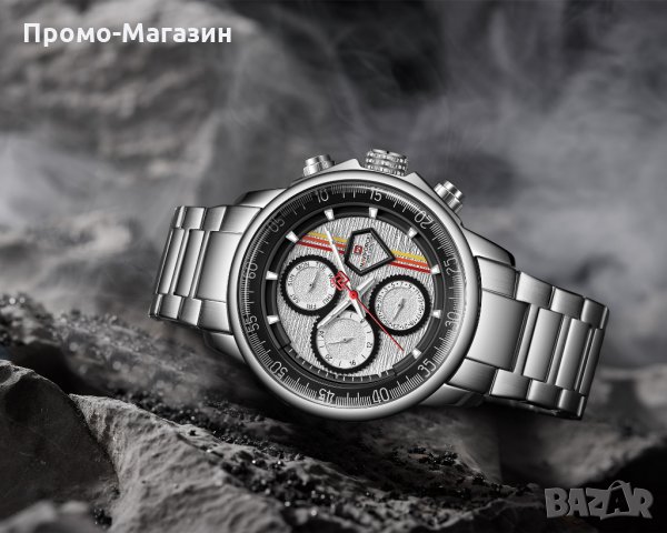 Мъжки часовник NaviForce NF9184 SW. , снимка 7 - Мъжки - 34763066