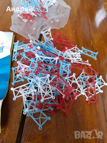 Стар еластичен конструктор, снимка 4 - Други ценни предмети - 32401426