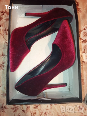 Дамски Обувки на Висок Ток 39, снимка 6 - Дамски обувки на ток - 52406636