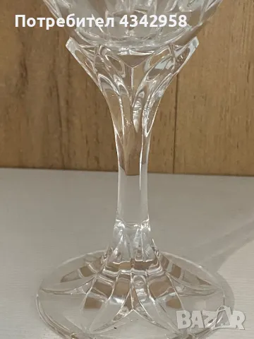 7* Villeroy & Boch “ Tulipe” . Crystal. 1970 г., снимка 7 - Антикварни и старинни предмети - 49275258