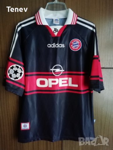 Bayern Munich Adidas 1997-1999 оригинална тениска фланелка Шампионска Лига Байерн Мюнхен ретро 