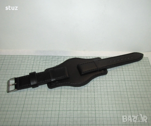 Кожени каишки за мъжки часовници, с подложка , снимка 5 - Каишки за часовници - 52724639