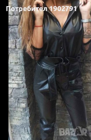 дамска риза тюл ръкав, снимка 2 - Рокли - 43392624