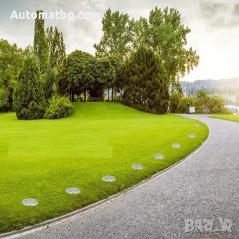 Комплект LED соларни лампи Automat, 2V, IP65, 12бр, Черни , снимка 3 - Соларни лампи - 49089567