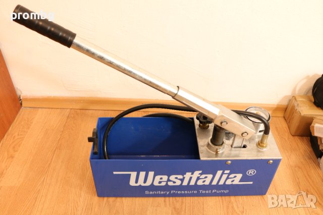 помпа за налягане, проба на инсталации, оригинална WESTFALIA, Германия, снимка 2 - Други инструменти - 43983112
