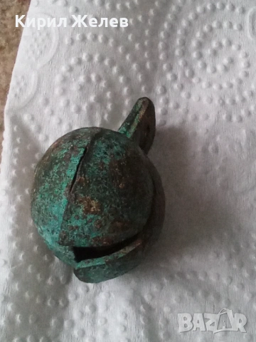 Антично бронзово звънче 52899, снимка 4 - Колекции - 53568348